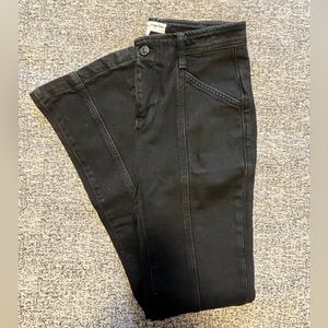 Free People Black Denim Jeans